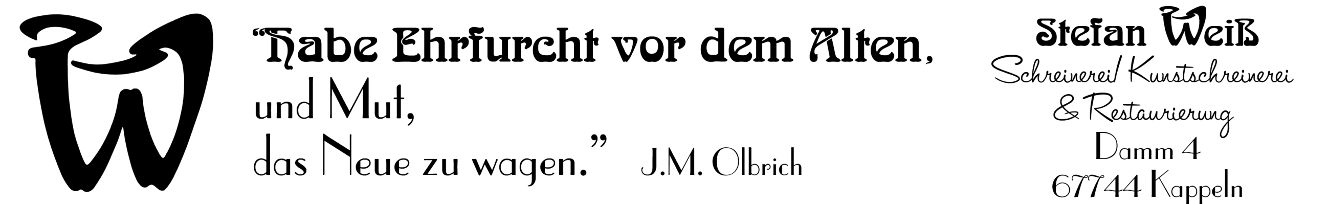 Kunstschreinerei Stefan Weiß